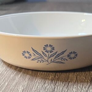 Corning Ware Blue Cornflower Blue Sauce Pan Skillet P-83-B 6 1/2" No Lid Vintage